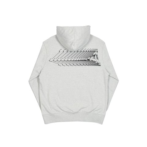 Palace GRAND MASTER HOOD GREY MARL - Colorway
