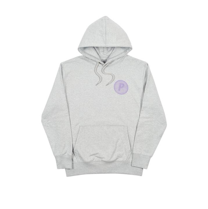 PIRCULAR HOOD GREY MARL