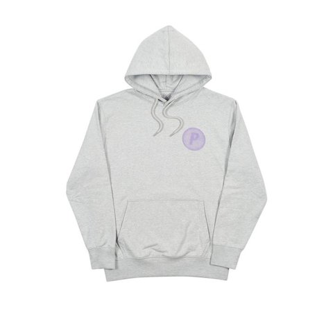 Palace PIRCULAR HOOD GREY MARL