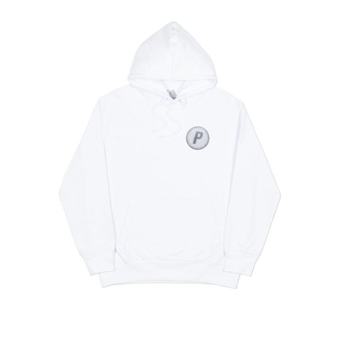 Palace PIRCULAR HOOD WHITE