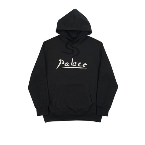 Palace SIGNATURE HOOD BLACK - Colorway