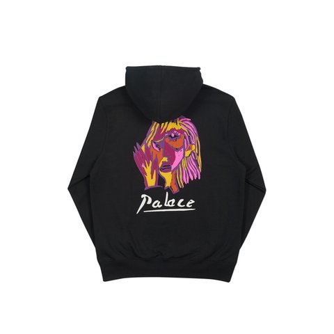 Palace SIGNATURE HOOD BLACK - Colorway