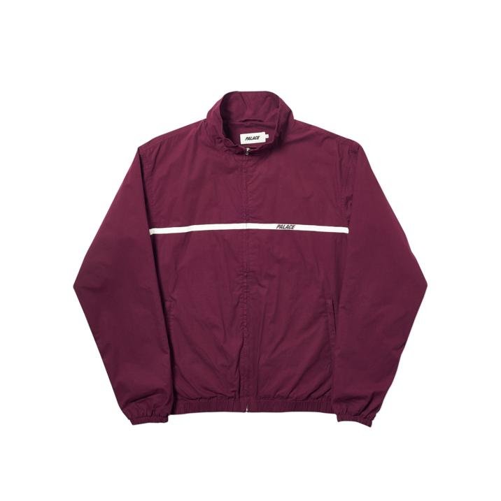 P-LINE COTTON JACKET PLUM