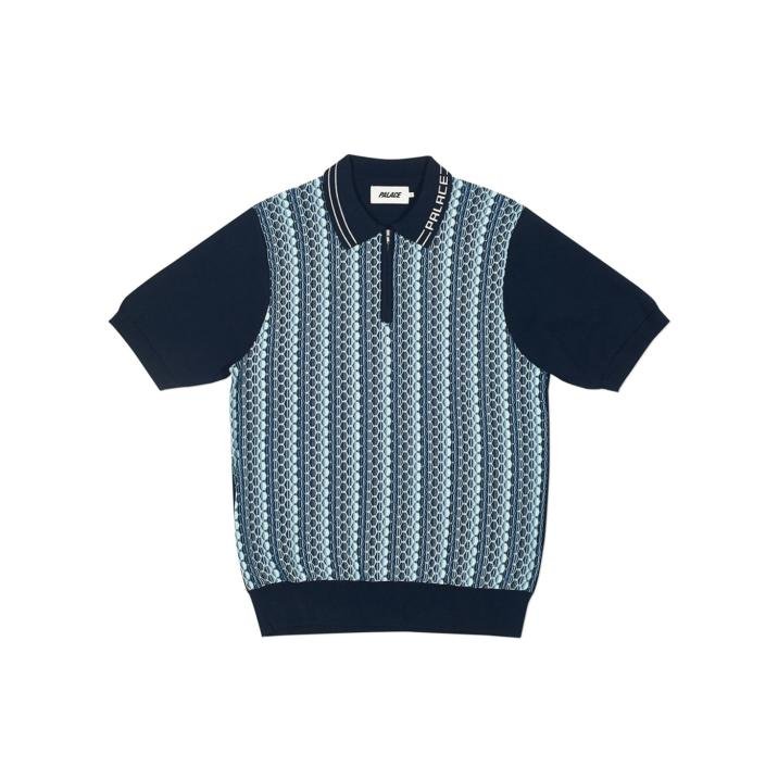 ZIP KNIT NAVY