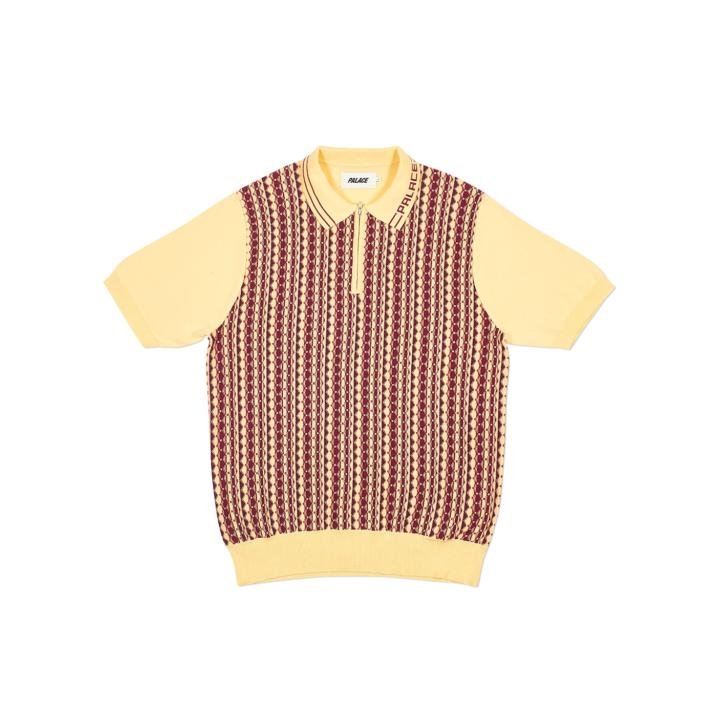 ZIP KNIT PEACH / RED
