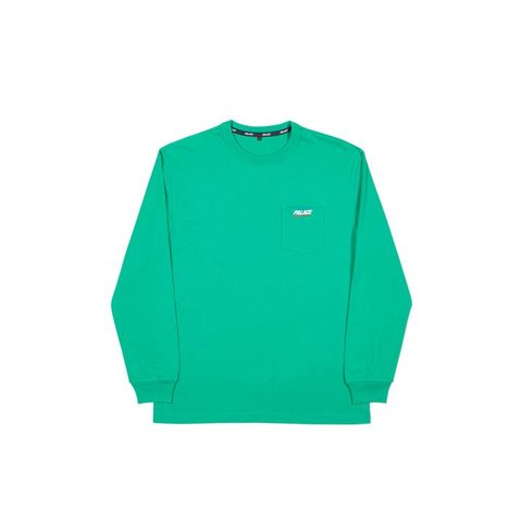 Palace BASICALLY A POCKET LONGSLEEVE POOL GREEN