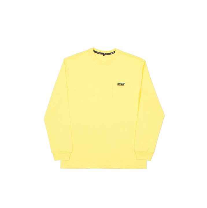 BASICALLY A POCKET LONGSLEEVE LIGHT YELLOW