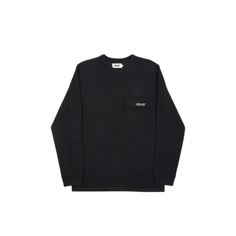 Palace PATCH POCKET RIBBER BLACK