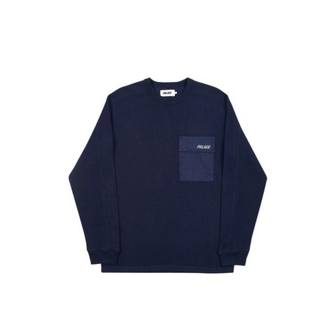Palace PATCH POCKET RIBBER NAVY