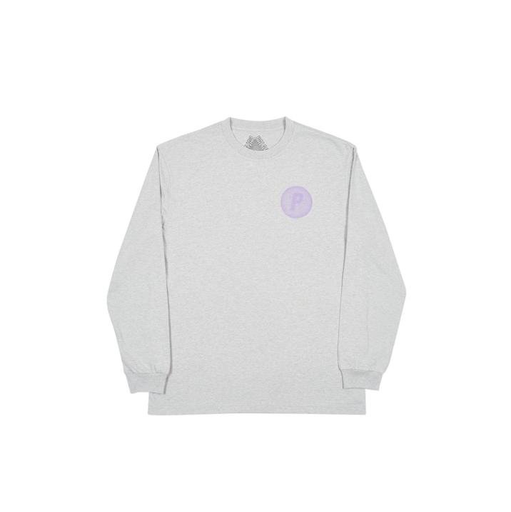 PIRCULAR LONGSLEEVE GREY MARL