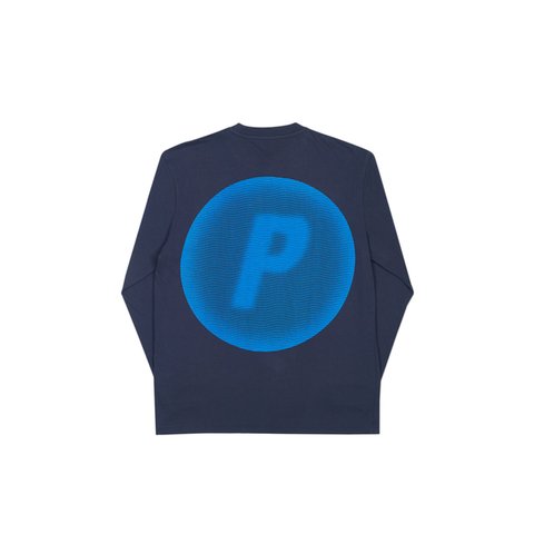 Palace PIRCULAR LONGSLEEVE NAVY - Colorway