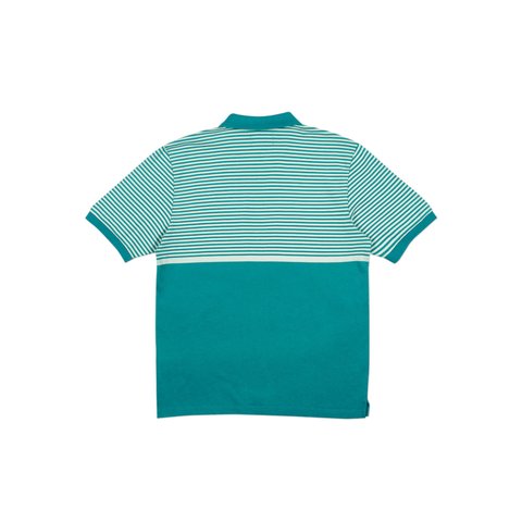 Palace H STRIPE POLO GREEN - Colorway