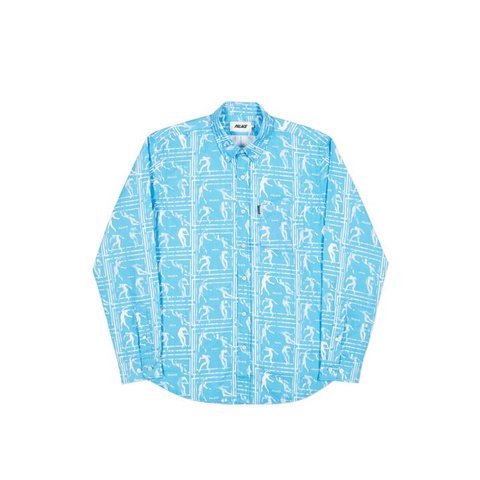 Palace DANSE SHIRT BLUE