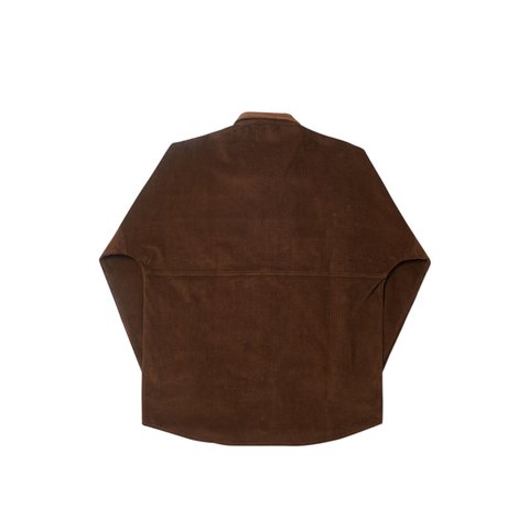S-CORD SHIRT BROWN