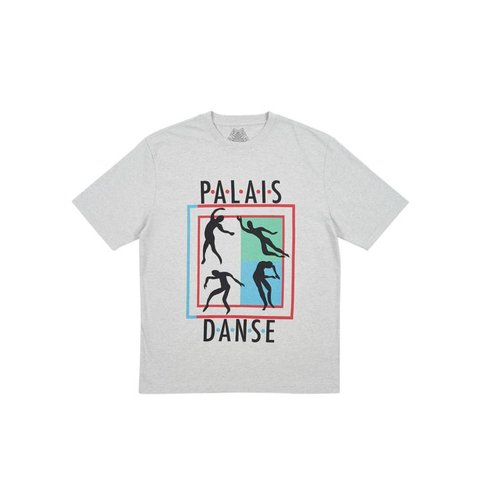 Palace DANSE-CREW T-SHIRT GREY MARL