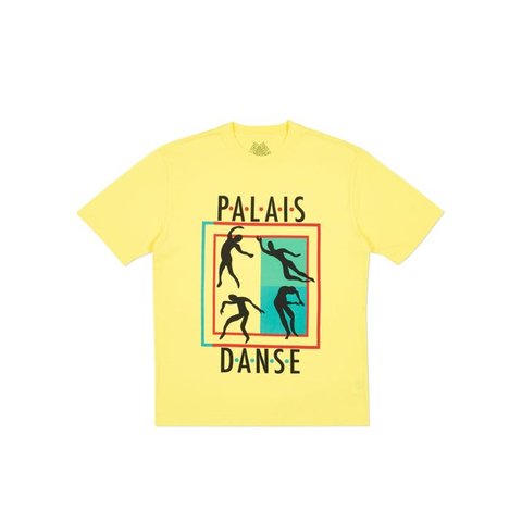 Palace DANSE-CREW T-SHIRT LIGHT YELLOW