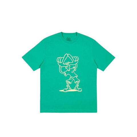 Palace FIZZY T-SHIRT POOL GREEN