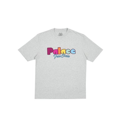 Palace FUN T-SHIRT GREY MARL
