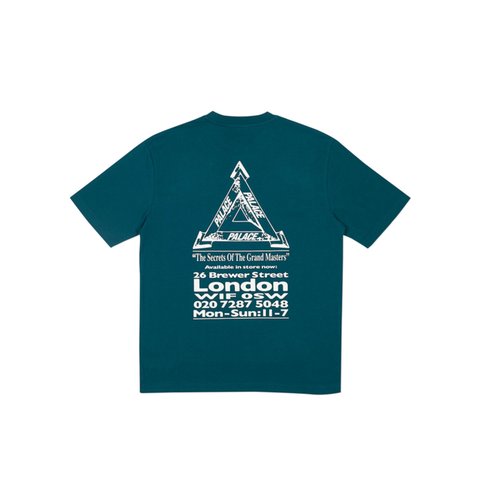 Palace GRAND MASTER T-SHIRT FOREST GREEN - Colorway