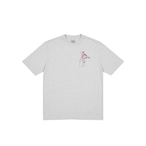 Palace GRAND MASTER T-SHIRT GREY MARL
