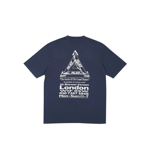 Palace GRAND MASTER T-SHIRT NAVY - Colorway