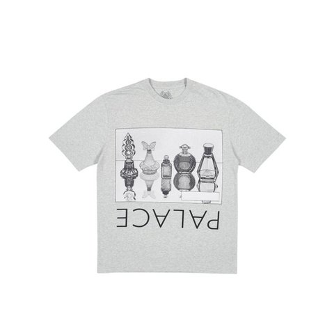 Palace NASAL T-SHIRT GREY MARL