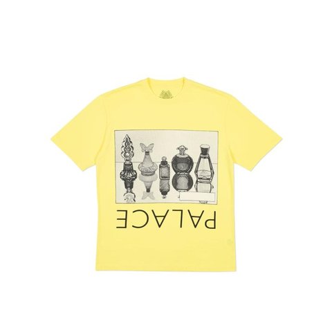 Palace NASAL T-SHIRT LIGHT YELLOW