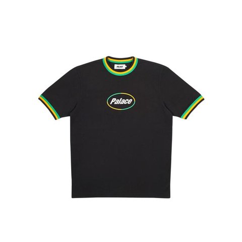 Palace TRIPPER RIB T-SHIRT BLACK