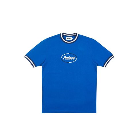 Palace TRIPPER RIB T-SHIRT BLUE