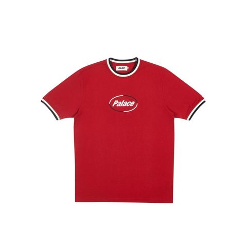 Palace TRIPPER RIB T-SHIRT RED