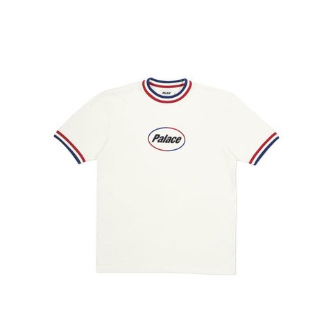Palace TRIPPER RIB T-SHIRT WHITE