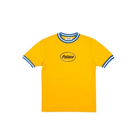 Palace TRIPPER RIB T-SHIRT YELLOW