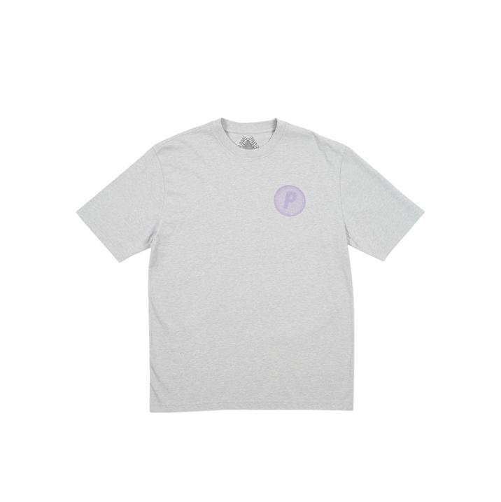 PIRCULAR T-SHIRT GREY MARL