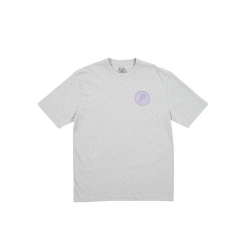 Palace PIRCULAR T-SHIRT GREY MARL