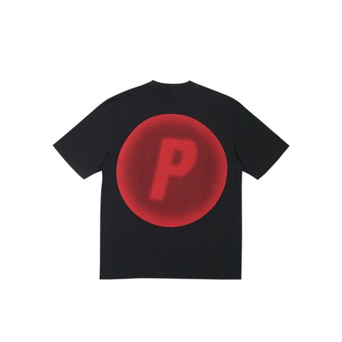 Palace PIRCULAR T-SHIRT BLACK - Colorway