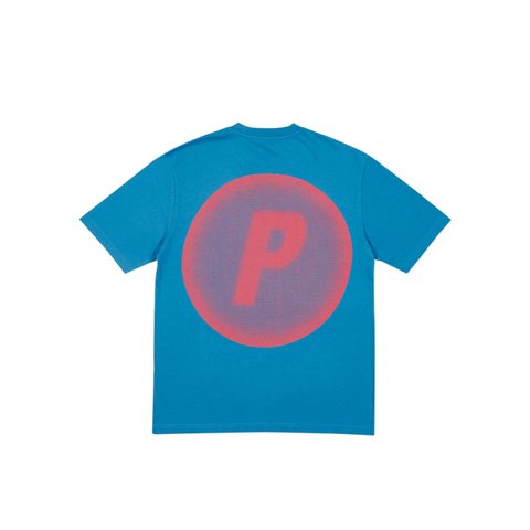Palace PIRCULAR T-SHIRT BLUE - Colorway