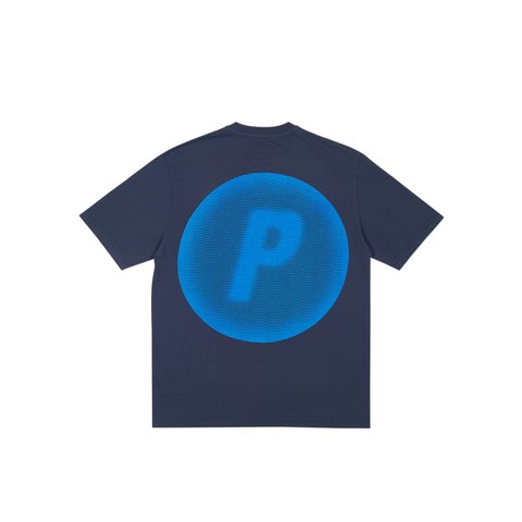 Palace PIRCULAR T-SHIRT NAVY - Colorway