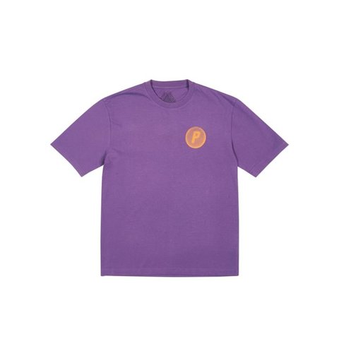 Palace PIRCULAR T-SHIRT PURPLE