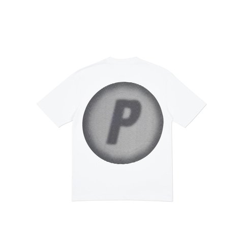Palace PIRCULAR T-SHIRT WHITE - Colorway