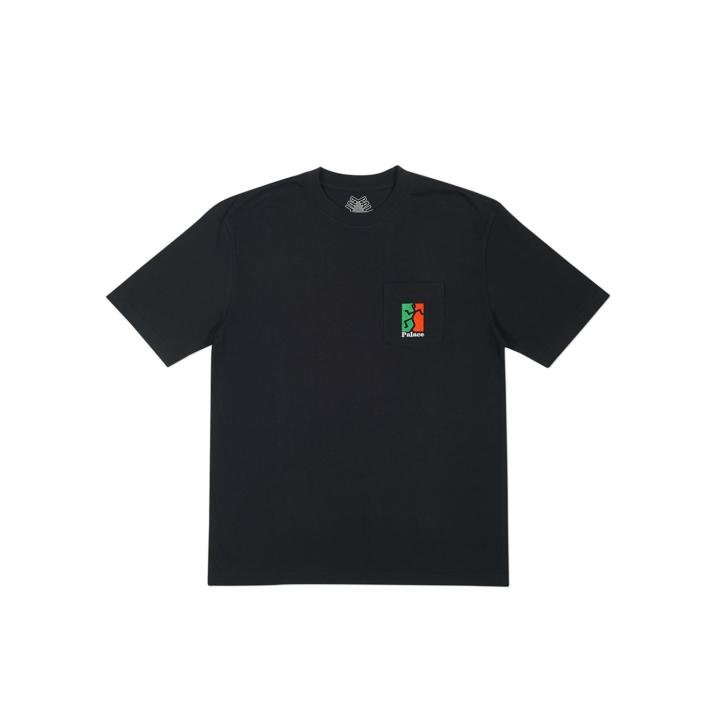 P(ISS) HEAD T-SHIRT BLACK