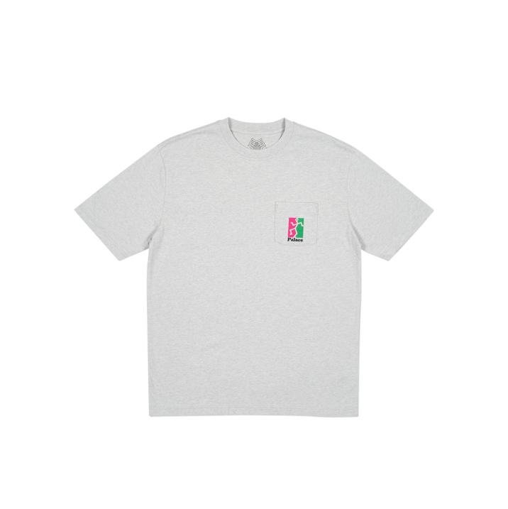 P(ISS) HEAD T-SHIRT GREY MARL