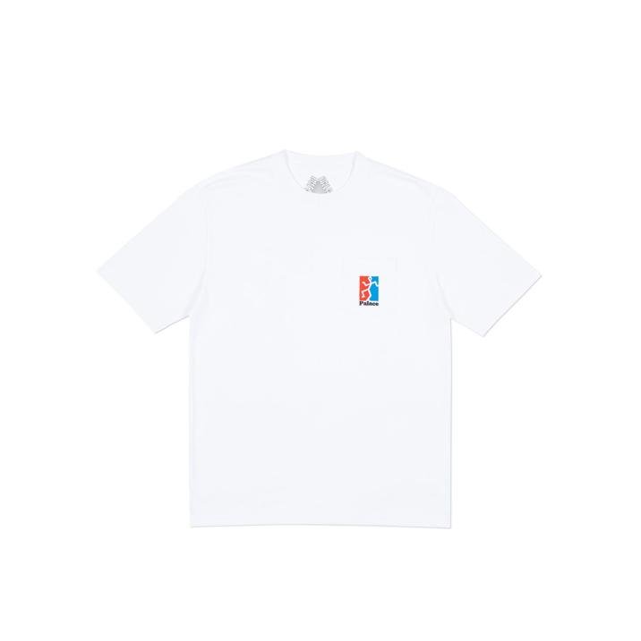 P(ISS) HEAD T-SHIRT WHITE