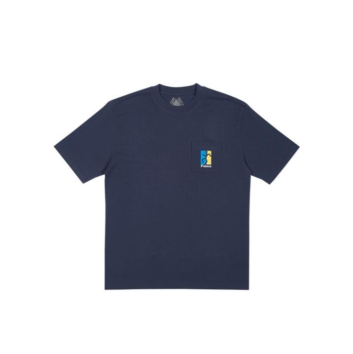 P(ISS) HEAD T-SHIRT NAVY