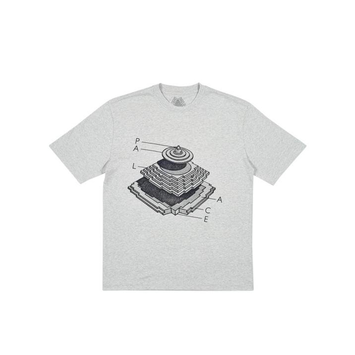 PYRAMIDAL T-SHIRT GREY MARL