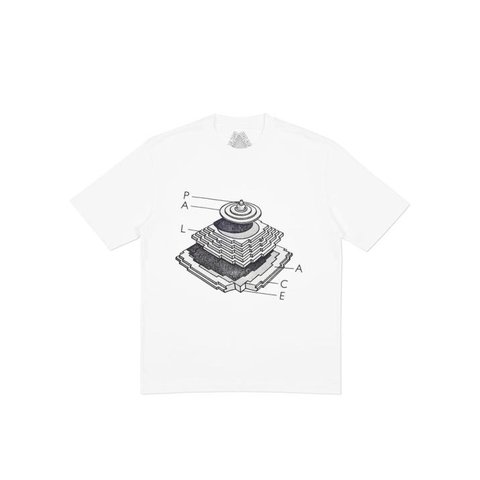 Palace PYRAMIDAL T-SHIRT WHITE