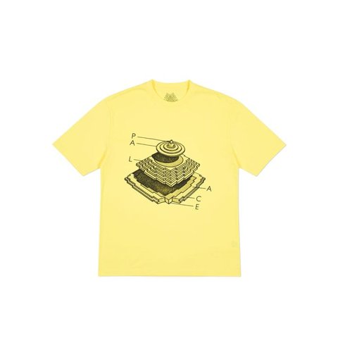 Palace PYRAMIDAL T-SHIRT LIGHT YELLOW