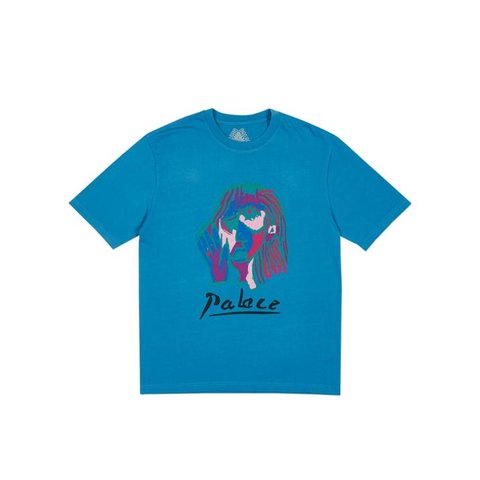 Palace SIGNATURE T-SHIRT BLUE