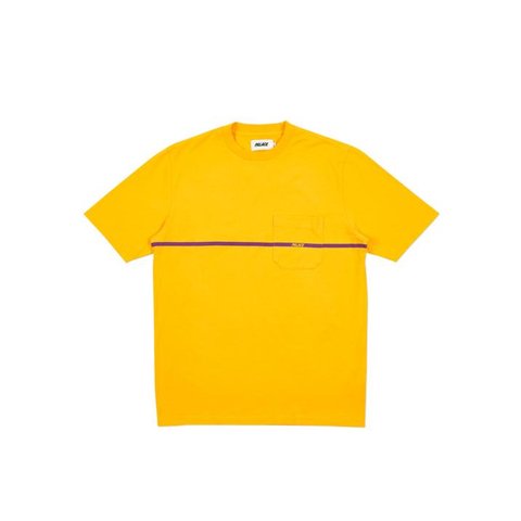 Palace P-LINE POCKET T-SHIRT YELLOW