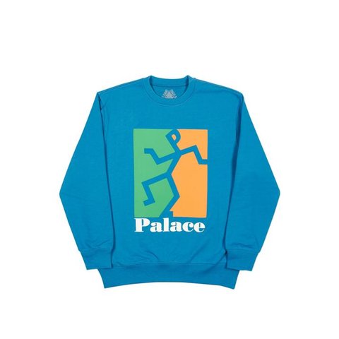 Palace P(ISS) HEAD CREW BLUE