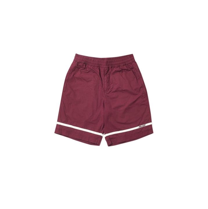 P-LINE COTTON SHORT PLUM